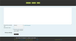 Desktop Screenshot of friendpaste.com